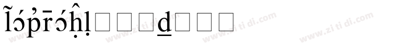 Segoe WP兰亭黑字体转换